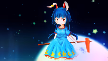 兎は舞い降りた